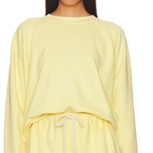 Donni Eco Terry Crew Neck Sweatshirt